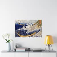 6043471151674578091_2048.jpeg Choshi in Shimosa Province - Katsushika Hokusai (1833) - Japanese Woodblock Poster Print