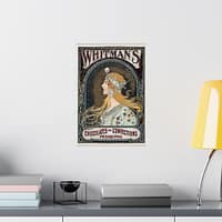 6127102472759470648_2048.jpeg Zodiac (Whitman's Chocolates and Confections) - Alphonse Mucha (1896) - Art Nouveau Poster Print