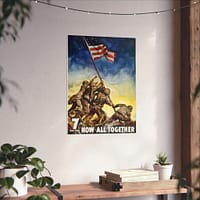 6411711304021893284_2048.jpeg 7th War Loan - Now, All Together - C.C. Beall (1945) - Patriotic WWII Poster Print