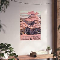 6434322211977446179_2048.jpeg Grand Canyon National Park – Works Progress Administration (1938) – Vintage Travel Poster Print