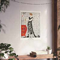 6489755791237260471_2048.jpeg Fumée - Robe du soir, de Beer - George Barbier (1921) - Art Deco Poster Print
