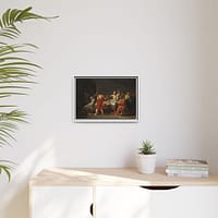 657169700874014743_2048.jpeg The Death of Socrates – Jacques-Louis David (1787) – Classical Framed Canvas Print