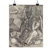 6665687884726197957_2048.jpeg Melencolia I – Albrecht Dürer (1514) – Renaissance Poster Print