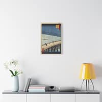 6834810901559253588_2048.jpeg Sudden Shower over Shin-Ōhashi Bridge and Atake – Utagawa Hiroshige (1857) – Japanese Woodblock Canvas Print