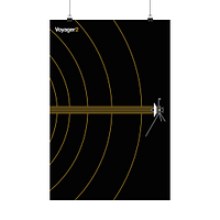 7119150734009400591_2048.jpeg Voyager 2 Probe – NASA – Space Age Poster Print