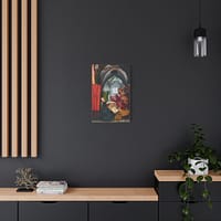 72021554975155566_2048.jpeg Isenheim Altarpiece (Annunciation panel) – Matthias Grünewald (c. 1512-1516) – Renaissance Canvas Print