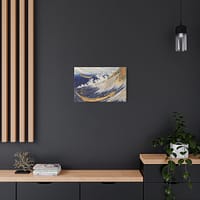 7214271748449512257_2048.jpeg Choshi in Shimosa Province - Katsushika Hokusai (1833) - Japanese Woodblock Canvas Print