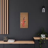 7511876251811913201_2048.jpeg Beauty Looking Back - Hishikawa Moronobu (c. 17th century) - Japanese Woodblock Canvas Print
