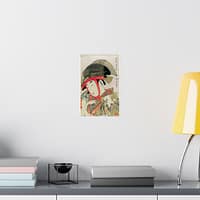 7571014363047759016_2048.jpeg Yoshiwara Suzume - Kitagawa Utamaro (1780) - Japanese Woodblock Poster Print
