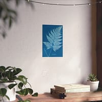 7619038070513674459_2048.jpeg New Zealand Fern Cyanotype – Anna Atkins (c. 1853-54) – Botanical Poster Print