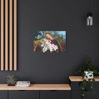 7621775294734597610_2048.jpeg Isenheim Altarpiece (Nativity panel) – Matthias Grünewald (c. 1512-1516) – Renaissance Canvas Print