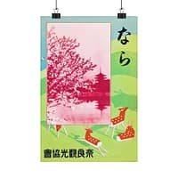 7672608432360840767_2048.jpeg Nara, Japan – Nara Tourist Bureau (c. 1930s) – Vintage Travel Poster Print