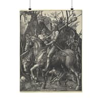 7727477597819537615_2048.jpeg Knight, Death, and the Devil – Albrecht Dürer (1513) – Renaissance Poster Print