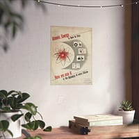 7794063465867021921_2048.jpeg Atomic Energy Is Here to Stay – U.S. Government (c. 1950s) – Atomic Age Poster Print