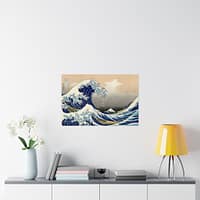 7859100087830001239_2048.jpeg The Great Wave off Kanagawa by Katsushika Hokusai - Japanese Wall Art Poster, Asian Decor, Ukiyo-e Woodblock Print