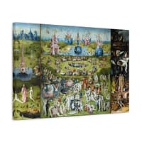 7891644003310260632_2048.jpeg The Garden of Earthly Delights – Hieronymus Bosch (c. 1490-1510) – Renaissance Canvas Print