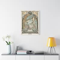 7969439207064479200_2048.jpeg Ilsee, Princesse de Tripoli - Alphonse Mucha (1897) - Art Nouveau Canvas Print