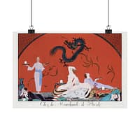 7971544084136219554_2048.jpeg Chez la Marchande de Pavots - George Barbier (1920) - Art Deco Poster Print