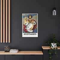 8190715936473561285_2048.jpeg The Sword is Drawn, the Navy Upholds it! - Kenyon Cox (1917) - Patriotic WWI Canvas Print