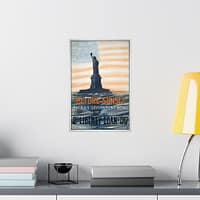 8368227613676089194_2048.jpeg Before Sunset - Buy a U.S. Government Bond of the 2nd Liberty Loan - Eugenie De Land (1917) - Patriotic WWI Poster Print