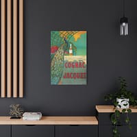 8558562751520580754_2048.jpeg Cognac Jacquet Peacock – Camille Bouchet – Art Nouveau Canvas Print