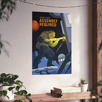 8605402862397071130_2048.jpeg Some User Assembly Required – NASA Recruitment Ad – Space Age Poster Print