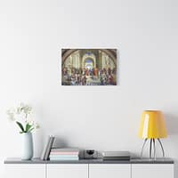 8632157785749147063_2048.jpeg The School of Athens – Raphael (c. 1509-1511) – Renaissance Canvas Print