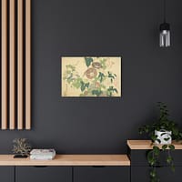 875201387607404834_2048.jpeg Morning Glories and Tree Frog - Katsushika Hokusai (c. 1833-34) - Japanese Woodblock Canvas Print