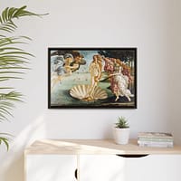 8763413948080334179_2048.jpeg The Birth of Venus – Sandro Botticelli (c. 1485-1486) – Renaissance Framed Canvas Print