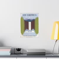 8810520962715109531_2048.jpeg See America, Visit the National Parks – Works Progress Administration (c. 1930s) – Vintage Travel Poster Print
