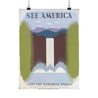 8911868511802819781_2048.jpeg See America, Visit the National Parks – Works Progress Administration (c. 1930s) – Vintage Travel Poster Print