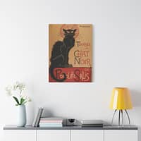8994169318768783137_2048.jpeg Le Chat Noir – Théophile Steinlen (1896) – Art Nouveau Canvas Print