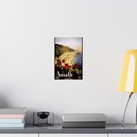 9026954023382159389_2048.jpeg Amalfi Coast, Italy – ENIT Italian National Tourist Board – Vintage Travel Poster Print