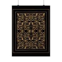 9323841770185908565_2048.jpeg Art Deco Geometric Velvet Pattern (c. 1920-1930) - Art Deco Poster Print