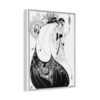 9354821273146614172_2048.jpeg Aubrey Beardsley – The Peacock Skirt (1893) – Art Nouveau Canvas Print
