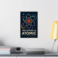 9508249125678810322_2048.jpeg The Future Is Atomic – LUNE Original – Space Age Poster Print