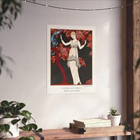 9536475692505484853_2048.jpeg L'Arbre de science, Robe du soir de Doeuillet - George Barbier (1914) - Art Deco Poster Print
