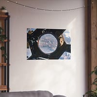 9554272875587225631_2048.jpeg Earth view from the cupola onboard the International Space Station - NASA (2015) - Space Age Poster Print