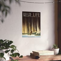 9555264616948065691_2048.jpeg Wild Life: The National Parks Preserve All Life – Works Progress Administration (c. 1930s) – Vintage Travel Poster Print