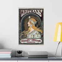9599338840285925203_2048.jpeg Zodiac (Whitman's Chocolates and Confections) - Alphonse Mucha (1896) - Art Nouveau Poster Print