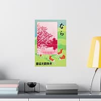 9661382876772957696_2048.jpeg Nara, Japan – Nara Tourist Bureau (c. 1930s) – Vintage Travel Poster Print