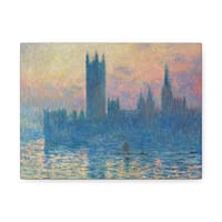 15204090896497851984_2048.jpeg The Houses of Parliament, Sunset - Claude Monet (1903) - Impressionist Canvas Print