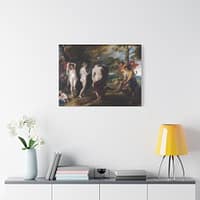 18218397638736487307_2048.jpeg The Judgment of Paris - Peter Paul Rubens (c. 1636) - Classical Canvas Print