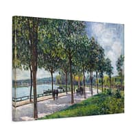4193850380761808801_2048.jpeg Allée of Chestnut Trees - Alfred Sisley (1878) - Impressionist Canvas Print