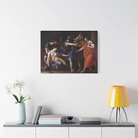 468999126558207493_2048.jpeg The Oath of Brutus (Death of Lucretia) - Gavin Hamilton (c. 1763-67) - Classical Canvas Print