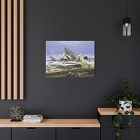 5537215743162912769_2048.jpeg The Sea of Ice - Caspar David Friedrich (c. 1823-1824) - Romantic Canvas Print