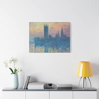 704029820072299735_2048-1.jpeg The Houses of Parliament, Sunset - Claude Monet (1903) - Impressionist Canvas Print
