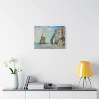 779508480146085218_2048.jpeg The Cliffs at Étretat - Claude Monet (1885) - Impressionist Canvas Print