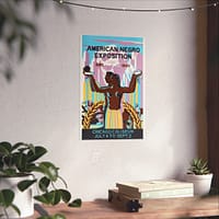 10268588610525279873_2048.jpeg American Negro Exposition - Robert Savon Pious (1940) - Art Deco Poster Print