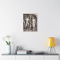 10546406307830418410_2048.jpeg Adam and Eve - Albrecht Dürer (1504) - Renaissance Canvas Print